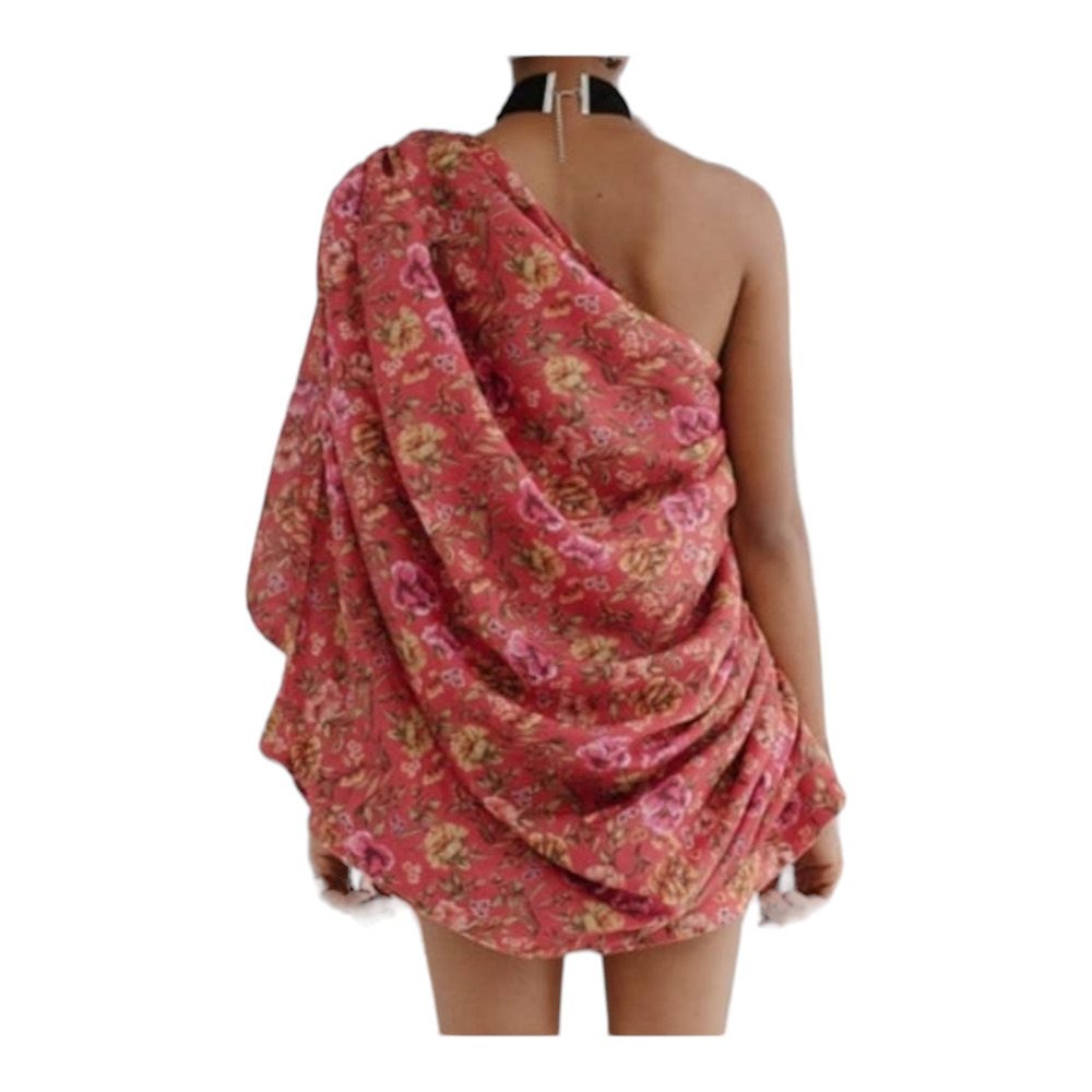 New Isla And White Silk Floral Linnea Designer Top With Tags Size Medium — image 4 of 8